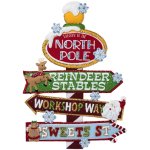 (image for) Christmas Street Sign Felt Banner Kit